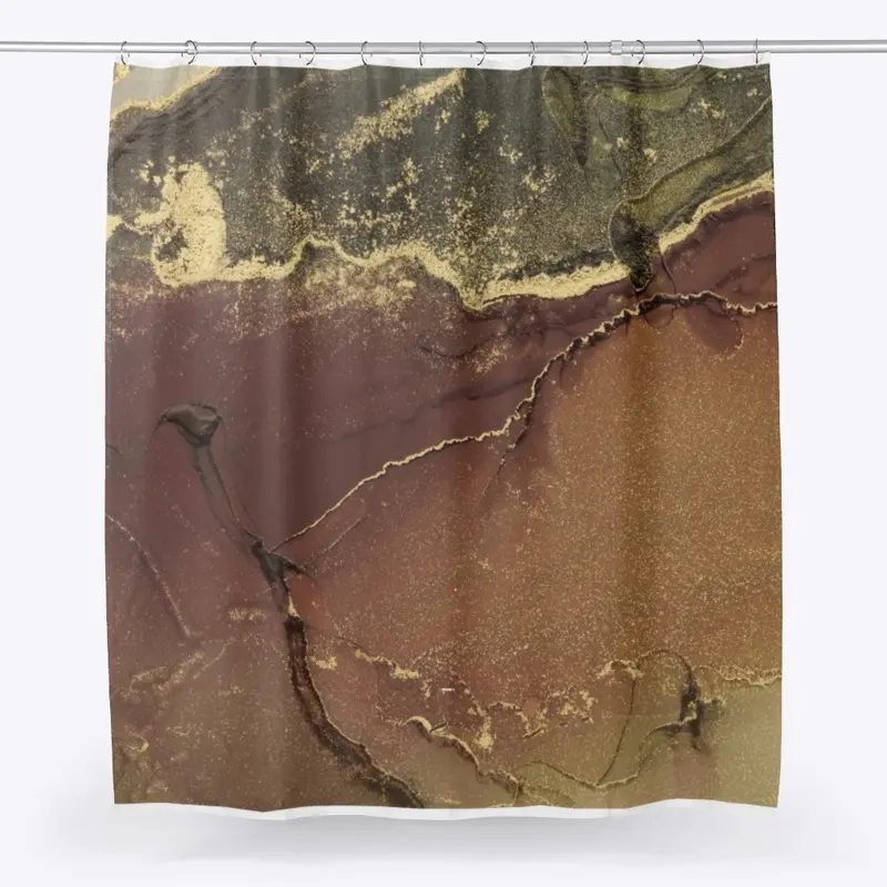 DESIRE ABSTRACT Shower Curtain 