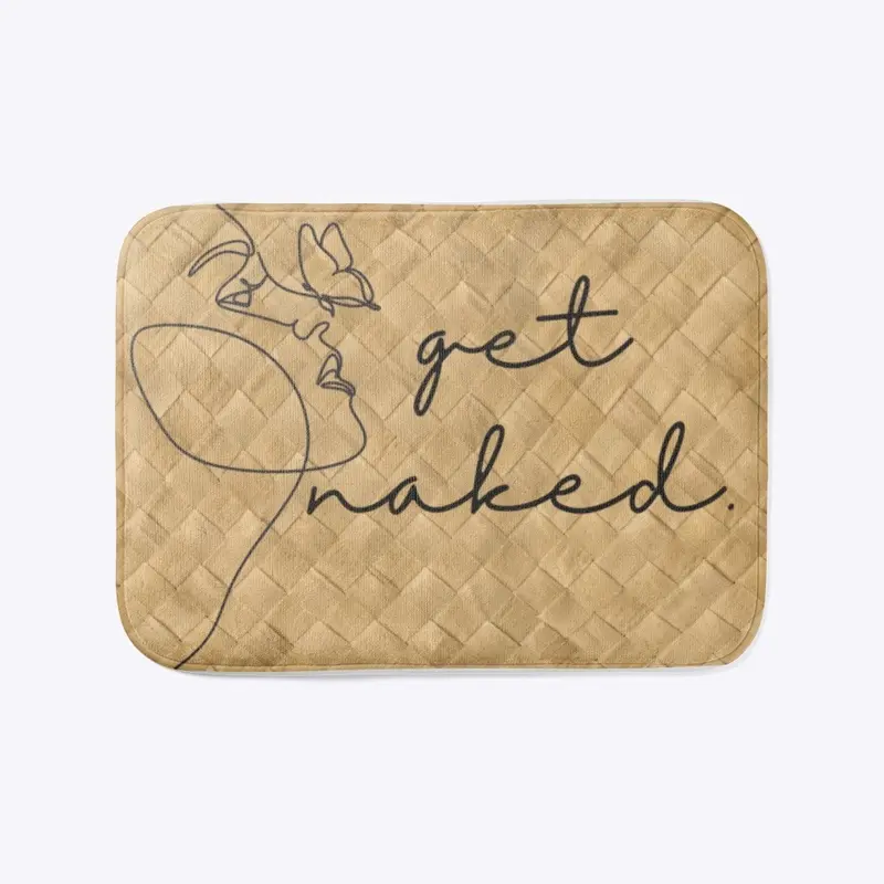 GET NAKED Bath Mat