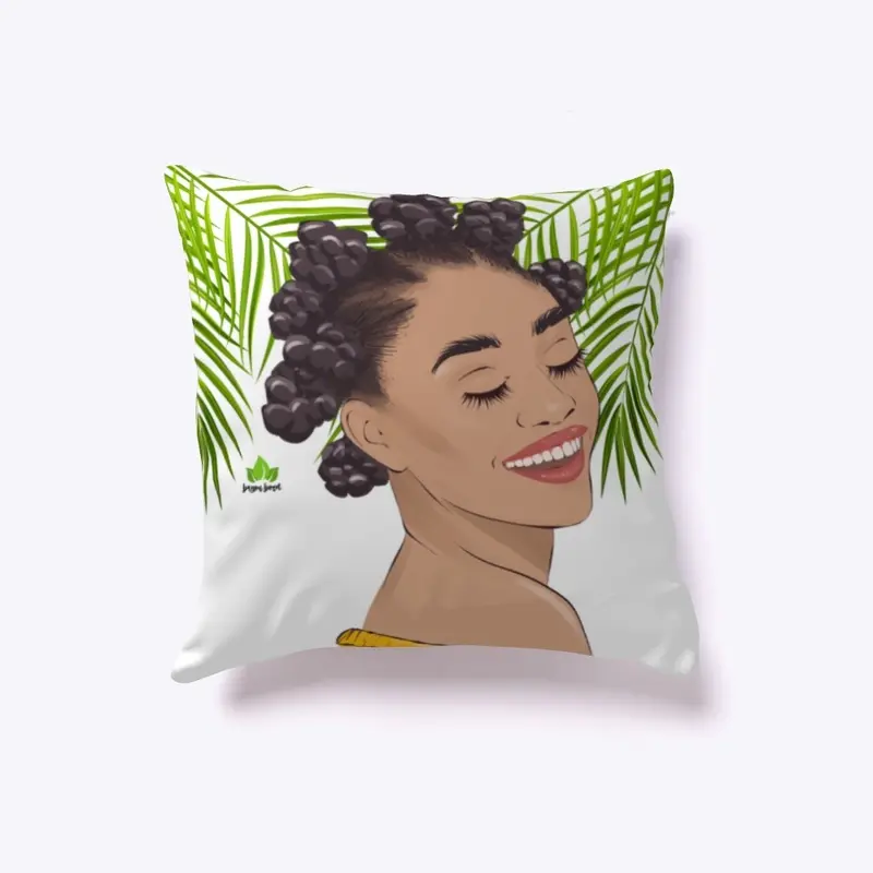 GIRL SMILE Indoor Pillow